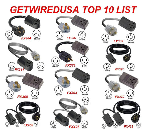 Straight Shooter Eva Charger Cable Adapter Links Nema Six Twenty Plugs To Fourteen Thirty Outlets for diverse charging solutions.