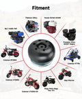 Fitment chart of 30 Series Torque Converter Driver Clutch Kit For Predator 212 And Clone Engines, showing compatible mini bikes and go-karts.
