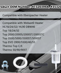 Road Ready 16.4 Feet Diesel Heater Fuel Line Kit Featuring Inline Filter and clamps for compatible heaters.