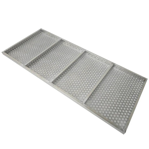 Premium 1mm Round Hole Wire Mesh Screen Replacement For JG40-95 Double Layer Linear Vibrating Sifter Lower Deck.