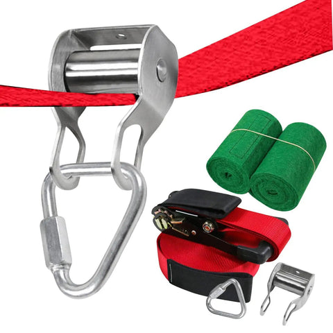 Dope Zip Line Kit For Backyard Fun And Outdoor Playset Balance Easy Setup Zip Line For Teens And Kids Safe 250Lb Load