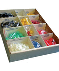 Deluxe 520 Piece Molecular Model Kit For Chemistry Class And College Labs With 245 Atoms including hydrogen atoms in box