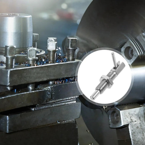 Badass Stainless Steel L Shaped Indexing Lock Plunger Pin With Spring Loaded Catch Latch For Cabinets And Industrial Gear M10 Pin in use on a machine.