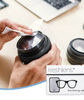 Freshends lens cleaning wipes packet; 50 soft, lint-free pre-moistened towelettes for eyeglasses, cameras and phone screens