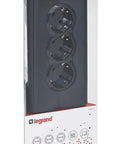 Kickstart Your Workspace Game With This Solid Three Outlet Power Strip And Dual Usb Charging Station Features sturdy tablet cradle in package.