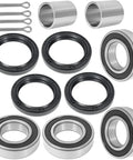Front Axle Wheel Bearings And Seal Kit For Mule 2510 3000 3010 4000 4010 With Spacers Collar And Pin Cotter Kit image