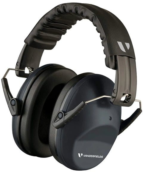 Over Ear Hearing Protection Ear Muffs With 31 Decibels Noise Reduction At 2 KHz For Adults And Teens, Broad Noise Cancelling, Comfortable Fit, Durable ABS Frame With Stainless Steel Components