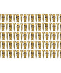 6x14mm Expansion Anchors For Wood And Cabinet Hinge Screws For Stripped Screw Hole Repair No Drill Needed 6mm Kit, 50 sets displayed