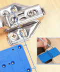 All In One 35mm Forstner Drill Bit And Hinge Jig Set With Door Hinge Hole Template Locator for Concealed Cabinet Hinges