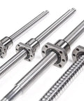 High Precision Ballscrew Kit With Single Flange Ball Nut For CNC And 3D Printers, Linear Motion, Length 150 To 650mm, End Machined