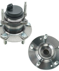 Rear Wheel Bearing And Hub Assembly With ABS Sensor For Kia Forte 2010 To 2013 Forte Koup 2010 To 2013 Forte5 2012 To 2013 2 Piece Set