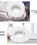 Two Pack 6 Quart Stand Mixer Bowl Covers For Bowl Lift Models Protects Against Splatter Fits KV25G KP26M1X ready for wash