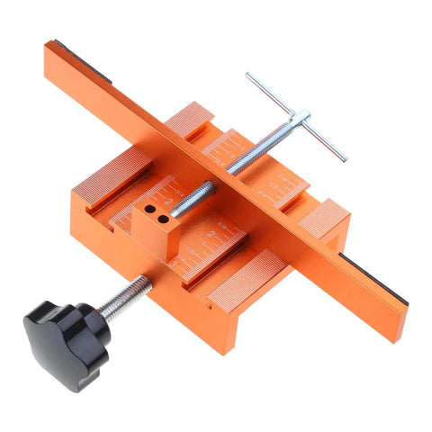Aluminum Cabinet Door Mount Clip For Easy Peasy Furniture Installation Red Corrosion Resistant Sturdy Door Panel Mounting Solution