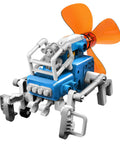 Wind Powered Bots 6 In 1 STEM Kit For Kids Hands On With Wind Technology Gear Ratios And More Shows Quadruped Bot Model