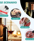 Image showing GazogJ Adjustable Heat Shrink Gun 1600W for applying PVC capsules to wine bottles and other applications.
