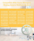 Thrust Bearing Kit Replacement For Front Load Washers, Easy Install, Replaces AP4009132 with model compatibility list