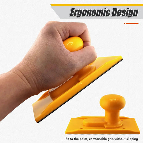 Two Pack Safety Push Blocks For Woodworking With Ergonomic Rounded And Angled Handles Pro Grade Grip For Router Table And Planer
