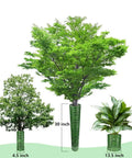 Tree Bark Protector Guard For Healthy Trees And Shrubs Essential Garden Supplies For Tree Health Maintenance Breathable Protective Wraps For Lawn Care Deer Proof Plant Cage For Backyard Orchard And Landscape Installation, green PP wrap, 30 inch x 10 inch