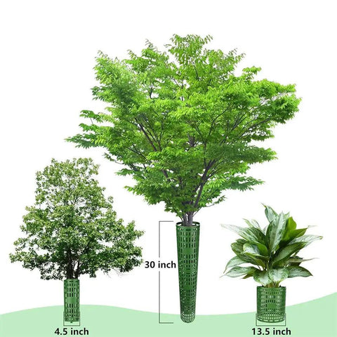 Beefed Up Tree Bark Protector Guard For Trees And Shrubs Tough Trunk Shield That Stops Animal Damage Breathable Plant Cage For Lawn Care And Orchard Deer Proof Outdoor Wrap Easy Install Garden Defense, 30 inch PP