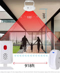 Motion Sensor Doorbell For Elder Care And Dementia Patients, Wireless Bed Alarms, Fall Detection Alarm For Seniors diagram