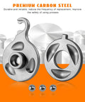 Power Clutch Lever Kit With Reduced Effort Easy Pull For Harley Big Twin 1987 And Up, showing carbon steel ramp parts