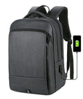 Charging Backpack For Men With Multi Layer Laptop And Camera Gear, Quick Charge On The Go, Front Pocket For Lens Pen, Side Phone Pocket