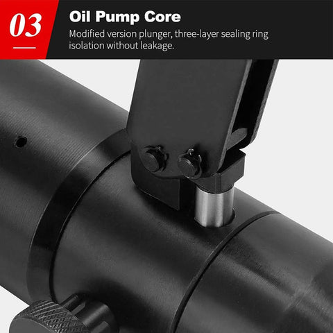 Built Tough Heavy Duty Hydraulic Hole Punch Kit 22.5 To 61.5mm Manual Punching Machine oil pump core and sealing ring.
