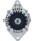 Front view of Replacement Beefy 12V 45Amp Alternator With Internal Regulator For Kubota M7040 Series Tractors M7040F M7040DT M7040HD