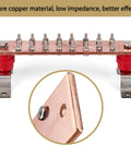 Heavy Duty 10 Inch Copper Ground Bar Kit With 900A Grounding Busbar And UL Recognized SM40 Insulators Uimp Up To Seven Point Four Kilovolt