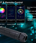 Bluetooth RGBW Fiber Optic Star Ceiling Kit With App Control And Remote Music Sensor Mode, 6W engine display and features