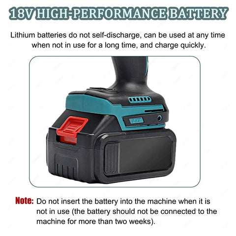 18V High Performance Electric Wire Stripper And Cable Peeler Machine rechargeable battery with ergonomic grip.
