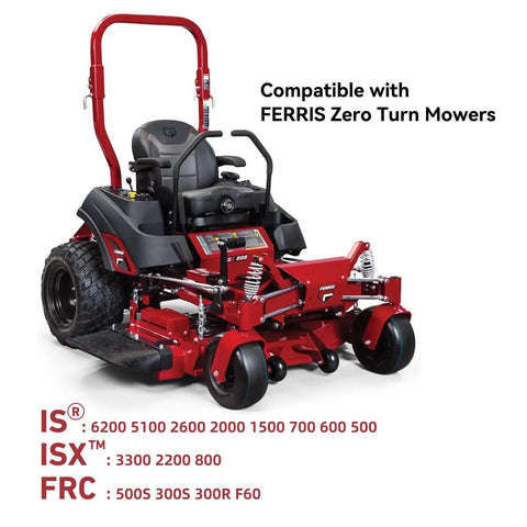 Ferris zero-turn mower compatible with Zero Turn Hitch Kit For Ferris IS And ISX Series Zero Turn Mowers And Simplicity Compatible Trailer Hitch Heavy Duty Haul Ready For Lawn Carts Fertilizer Spreaders Aerators Yard Sweepers And More.