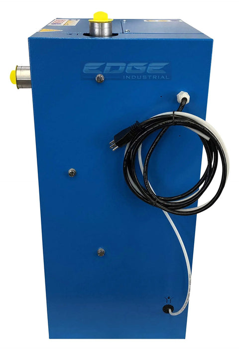 Tough As Nails Refrigerated Air Dryer With Zero Fuss Moisture Control and Heavy Duty Oil Stripping Filters, blue metal design.