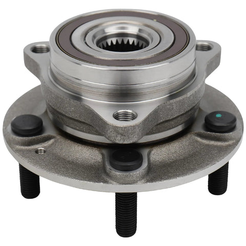 Front view of Pair Front Wheel Hub Bearing Assembly For Hyundai Elantra Elantra GT Ioniq Veloster