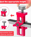 Portable Aluminum Alloy Cabinet Door Positioner Tool For A No Brainer Easy And Precise Installation And Time Saving Performance