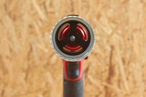 Close-up view of 13 Piece Hole Saw Set With Quick Change Arbor And Quickcore Technology For Up To 10X Faster Core Ejection