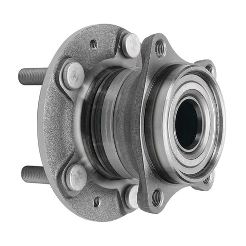 Rear Wheel Hub Bearing Assembly For Mazda CX7 AWD 2007 2008 2009 2010 2011 2012 5 Lug Pattern 4 Bolt Square Flange Non ABS 512350 Direct Fit Drop In Replacement Designed For Quiet Ride And Smooth Handling