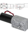 Top Shelf 12V Self Locking Dc Gear Motor Features A Tough Die Cast Aluminum Shell cranking out serious high torque at eighty rpm.