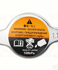 Top view of Radiator Cap 108kPa Replacement 21430-1p111 For Nissan Frontier Pathfinder Infiniti Toyota Land Cruiser Xterra Q45