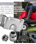 Steering Rack Service Kit For Lawn Tractors And Riding Mowers With Beefed Up Lower Bracket Rack Support And Pinions Built To Fit CC30 CC30H CC30E And R1000 Style Machines Replacement Parts showing components and use.