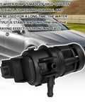 Workhorse Windshield Washer Pump Replacement Front And Rear For Toyota Lexus Mazda Honda With Grommet PA66 Nylon Durable