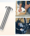 Heavy Duty All Purpose Flat Head Socket Cap Screws Kit M5x30mm 304 Stainless Steel Hex Drive Fasteners in use on furniture and bike