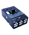 Job Site Ready Three Pole MAL Type Thermal Magnetic Circuit Breaker 700 Amp with front view showing robust design.