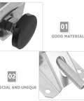 Heavy Duty Adjustable Leveling Feet Set 8 Pieces, Rugged Steel Construction With Hex Lock Nuts, Tough As Nails Ultra Stable Furniture Feet For Shelves, Cabinets, Workbenches, Handles Heavy Loads, Universal Fit For Home And Shop, steel threaded foot with lock nut and base pad