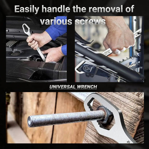 Universal 8 to 22mm Torx Wrench Set With Double Ended Self Tightening Adjustable Wrenches tool used in auto repair