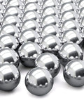 50 Pack 8mm Nail Polish Mixing Balls Stainless Steel Bearing Balls For Nail Art Paint Mixing Beads 316 Stainless Steel With High Temperature Resistance And Corrosion Protection Pro Grade, 316 stainless steel spheres
