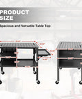 36 By 24 Inch Welding Table With Rolling Cart Heavy Duty Steel Workbench On Wheels Five Eighth Inch Fixture Holes