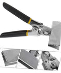 Metal Bending Pliers 150mm Flat Plate Jaw HVAC Hand Seamers with non-slip ergonomic handles