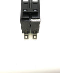 Front view of QBHW2020 Quicklag Heavy Duty Miniature Circuit Breaker 20 Amp 120 240 Volt AC 2 Pole Bolt On Mount HACR Rated