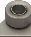 Thinking Process: metal timing belt idler pulley with two-bolt mounting plate for Lexus Toyota engine repair